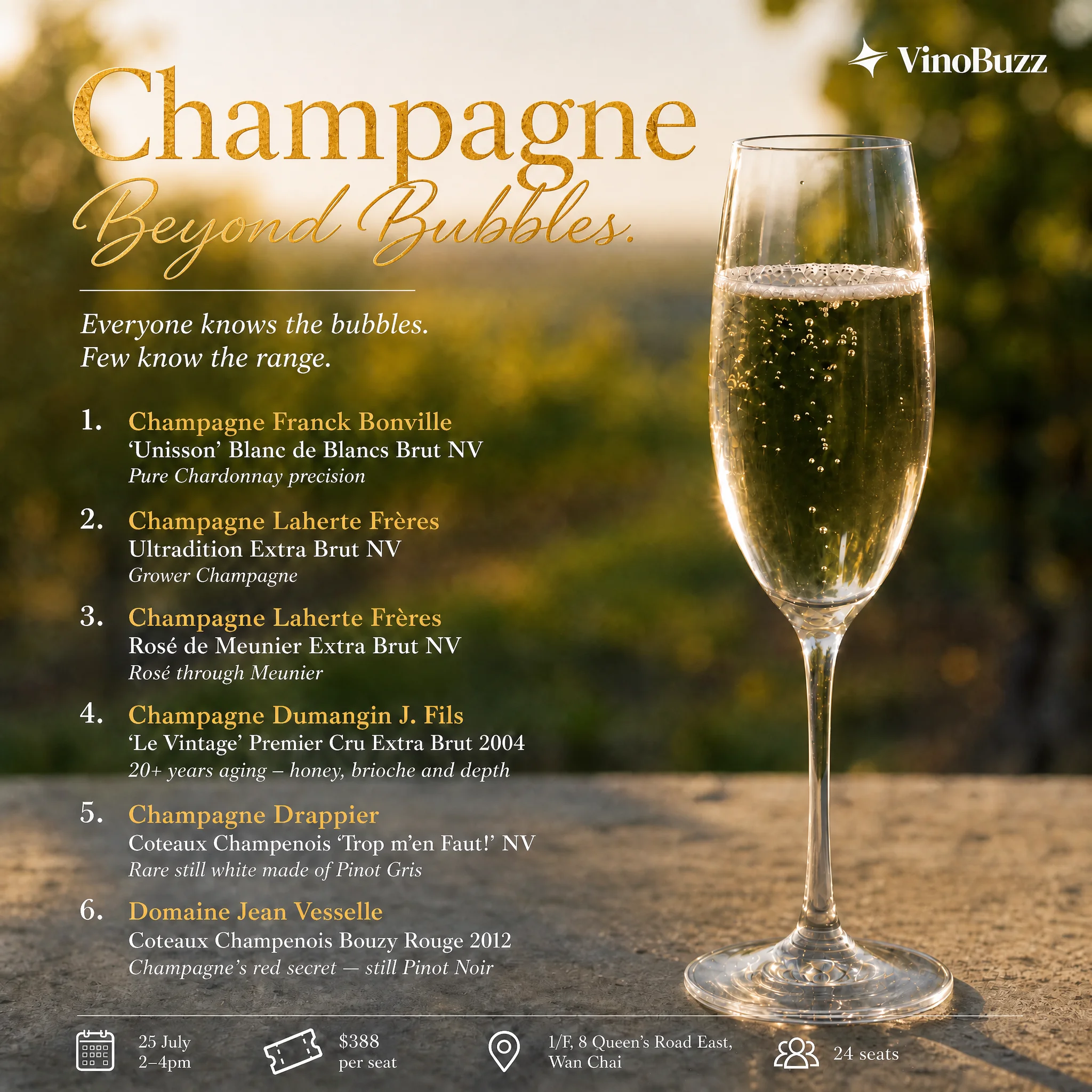 Champagne Beyond Bubbles